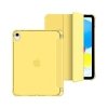 TECH-PROTECT SC PEN HYBRID – Etui do iPad 10.9 (10. gen. 2022) / 11 (A16, 11. gen. 2025) z miejscem na rysik – Crystal Yellow